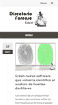 Mobile Screenshot of directorioforense.com